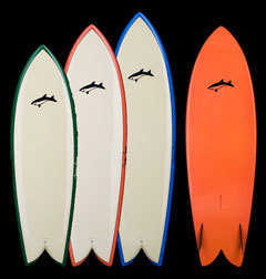 Jimmy Lewis JL Rocket : Twin Fin Fish